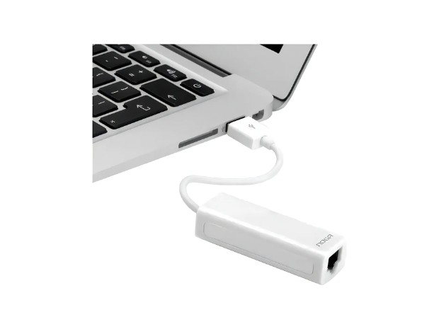 &u+ ADAPTADOR USB 2.0 A RED LAN RJ45 ETHERNET NOGA USB-RED2